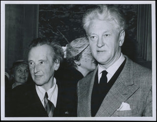 Honegger, Arthur. (1892-1955) &amp; Nabokov, Vladimir.  (1899 - 1977) Original Photograph