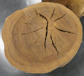 [Hopper, Dennis. (1936 - 2010)] Wooden stump table, Ex-Dennis Hopper