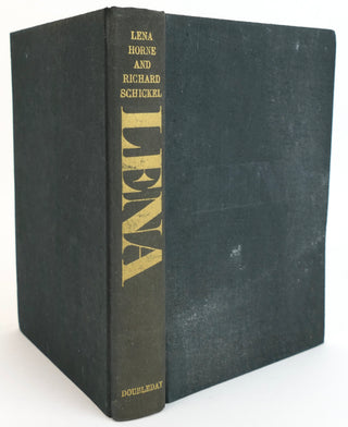 Horne, Lena. (1917–2010), Schickel, Richard. "Horne" Signed and Inscribed First Edition