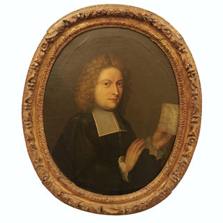 [Hymnist] Portrait of Protestant Hymnist, ca. 1750s
