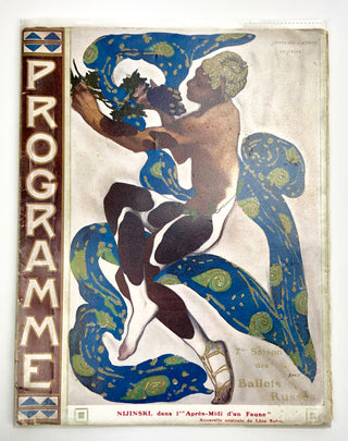[Nijinsky, Waslaw. (1889-1950)] [Dance] [Ballets Russes] Programme Officiel des Ballets Russes Theatre du Chatelet Mai-Juin 1912.