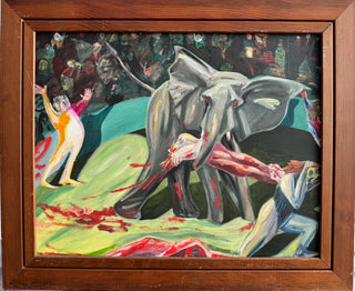 Shoemaker, Silky. TYKE MASSACRE (Circus Elephant), 2025