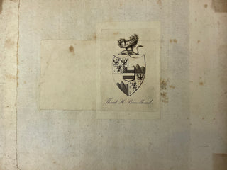 Handel, George Frederic. (1685–1759) Suites de Pieces pour le CLAVECIN, composées par G. F. Handel. SECOND VOLUME.