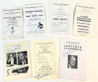 [Conductors] Inbal, Eliahu. (b. 1936) & Jochum, Georg Ludwig. (1909–1970) & Kord, Kazimierz. (1930–2021) & Leitner, Ferdinand. (1912–1996) & Sanderling, Kurt. (1912–2011) & Sébastian, Georges [Sebestyen, György]. (1903–1989) & Swarowsky, Hans. (1899–1975)