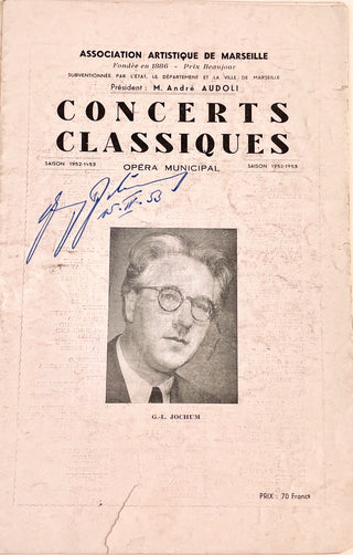 [Conductors] Inbal, Eliahu. (b. 1936) & Jochum, Georg Ludwig. (1909–1970) & Kord, Kazimierz. (1930–2021) & Leitner, Ferdinand. (1912–1996) & Sanderling, Kurt. (1912–2011) & Sébastian, Georges [Sebestyen, György]. (1903–1989) & Swarowsky, Hans. (1899–1975)