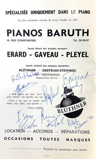 [Conductors] Inbal, Eliahu. (b. 1936) & Jochum, Georg Ludwig. (1909–1970) & Kord, Kazimierz. (1930–2021) & Leitner, Ferdinand. (1912–1996) & Sanderling, Kurt. (1912–2011) & Sébastian, Georges [Sebestyen, György]. (1903–1989) & Swarowsky, Hans. (1899–1975)