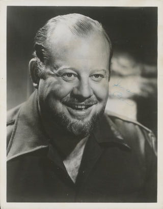 Ives, Burl. (1909–1995) Pair of Signed Photographs, One with Guitar