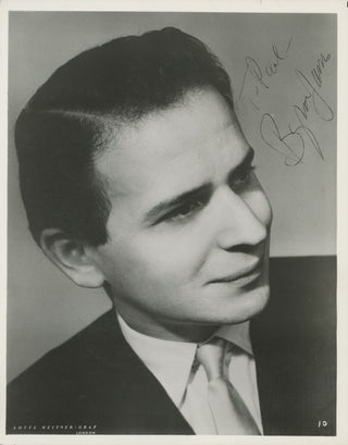 Janis, Byron. (1928-2024) Signed Photograph