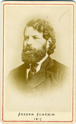 Joachim, Joseph. (1831-1907) Original CDV Photograph