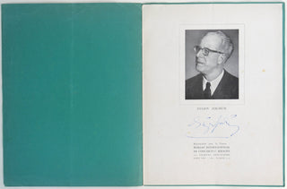 Jochum, Eugen. (1902–1987) Signed Photograph in Concert Program