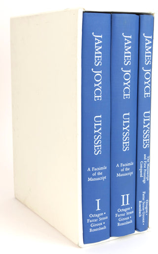 Joyce, James. (1882–1941) [introduction by Harry Levin, bibliographical preface by Clive Driver] ULYSSES: A Facsimile of the Manuscript