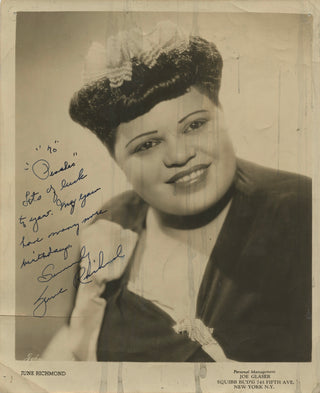 Richmond, June. (1915-1962) Signed Photograph