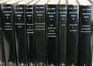 Jung, Carl Gustav. (1875 - 1961)  [Bidart, Frank. (b. 1939)] "The Collected Works of C. G. Jung: Bollingen Series XX" - THE COPY OF FRANK BIDART