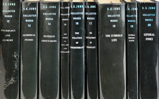 Jung, Carl Gustav. (1875 - 1961)  [Bidart, Frank. (b. 1939)] "The Collected Works of C. G. Jung: Bollingen Series XX" - THE COPY OF FRANK BIDART