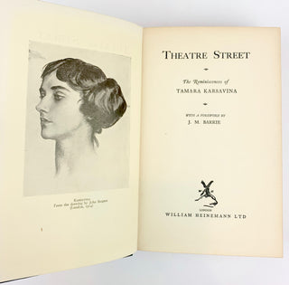 [Ballets Russes] Karsavina, Tamara. (1885–1978) Theatre Street  - INSCRIBED