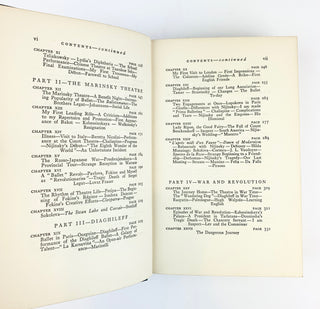 [Ballets Russes] Karsavina, Tamara. (1885–1978) Theatre Street  - INSCRIBED