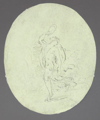 [Kauffmann, Angelica. (1741–1807)] FOLLOWER OF 18th Century Study of a Dancing Nymph
