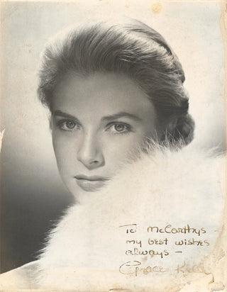 Kelly, Grace. (1929–1982) Signed Photograph