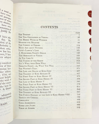 [Shakespeare] [Kern, Jerome. (1885-1945)] The Complete Works of William Shakespeare - KERN'S COPY