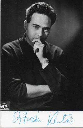 Kertész, István. (1929 - 1973) Signed Photograph