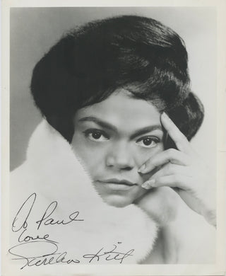 Kitt, Eartha. (1927–2008) Signed Photograph