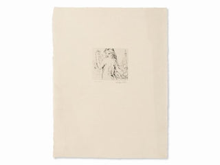 Kokoschka, Oskar. (1886–1980) Penthesilea - Original Drypoint