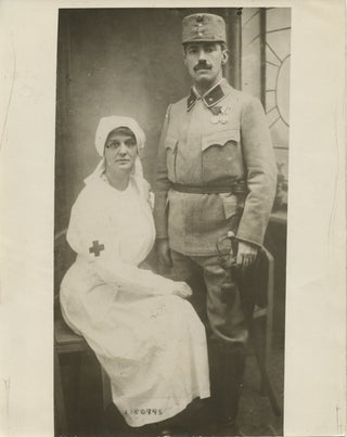 Kreisler, Fritz. (1875–1962) 1914 Photograph in Army Uniform