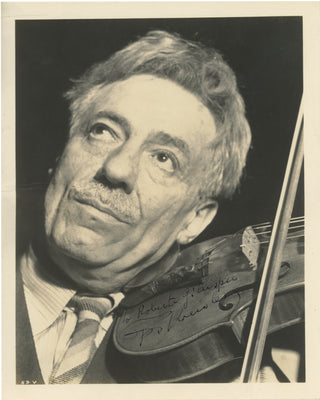 Kreisler, Fritz. (1875–1962) Signed Photograph