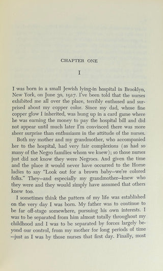 Horne, Lena. (1917–2010), Schickel, Richard. "Horne" Signed and Inscribed First Edition
