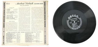 Dietrich, Marlene (1901–1992) "Marlene Dietrich Souvenir Album" - SIGNED LP