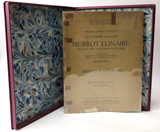 Schoenberg, Arnold. (1874-1951) [Mitropoulos, Dimitri. (1896–1960) ] "Pierrot Lunaire" - The Copy of Dimitri Mitropoulos
