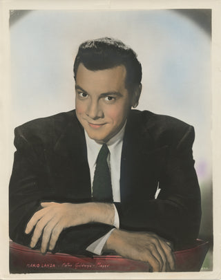 Lanza, Mario. (1921-1959) Colorized Metro Goldwyn Mayer Photograph