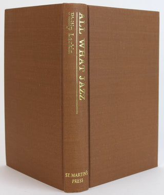 Larkin, Philip. (1922-1985) "All What Jazz: A Record Diary 1961-68"