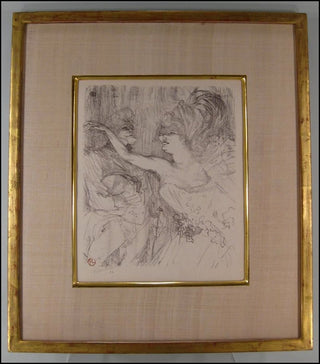 Toulouse-Lautrec, Henri de. (1864–1901) Guy et Mealy, dans Paris qui Marche - SIGNED