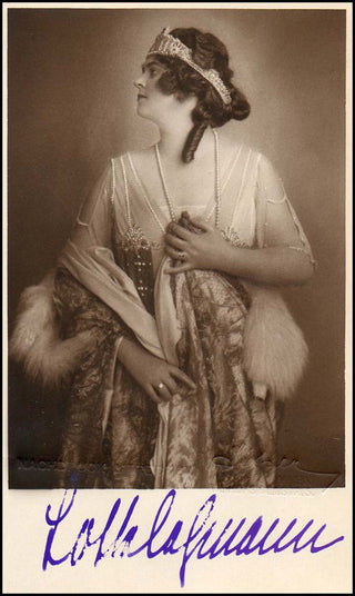 Lehmann, Lotte. (1888–1976) Signed Photograph