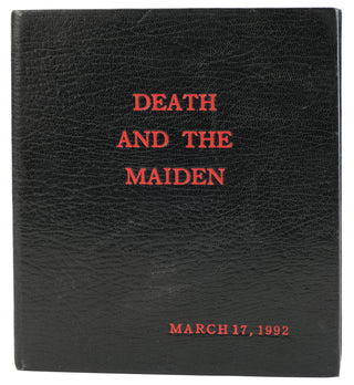 Nichols, Mike. (b. 1943) Death and the Maiden - Signed Fine Custom Binding Opening Night Gift