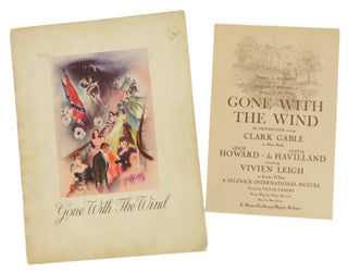 [Gone with the Wind] Leigh, Vivien. (1913-1967) "Gone with the Wind" Signed Southern Edition Souvenir Program