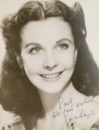 [Gone with the Wind] Leigh, Vivien. (1913-1967) Signed Photograph in "Gone with the Wind"