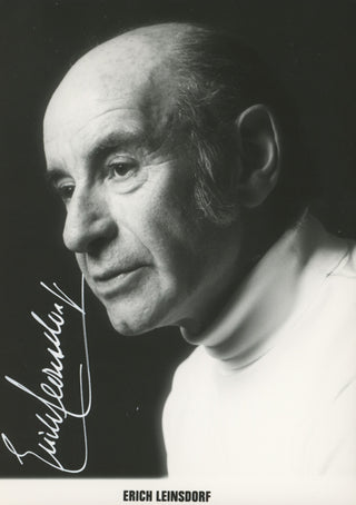 Leinsdorf, Erich. (1912–1993) Signed Photograph