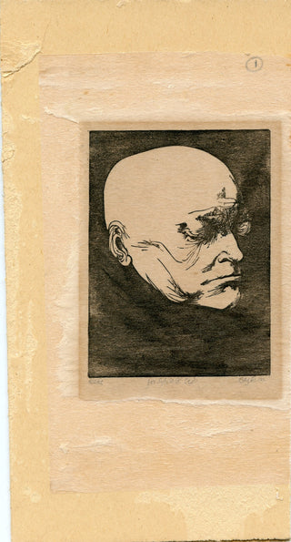 Baskin, Leonard. (1922 - 2000) Blake & Palmer - Two Engravings INSCRIBED TO SYLVIA PLATH AND TED HUGHES