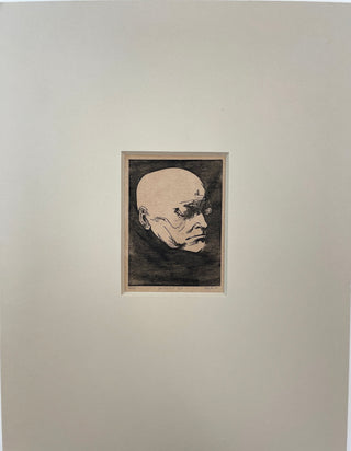 Baskin, Leonard. (1922 - 2000) Blake & Palmer - Two Engravings INSCRIBED TO SYLVIA PLATH AND TED HUGHES