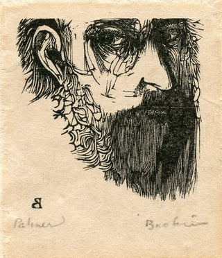 Baskin, Leonard. (1922 - 2000) Blake & Palmer - Two Engravings INSCRIBED TO SYLVIA PLATH AND TED HUGHES