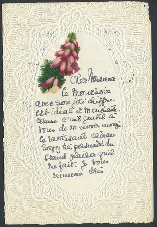 [Dior, Christian. (1905–1957)] Barrault, Jean-Louis. (1910–1994) & Renaud, Madeleine. (1900–1994) Collection of Autograph Letters and Cards to Christian Dior