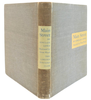 [Lewis, Sinclair. (1885–1951)] Wood, Grant. (1891–1942) "Main Street" - Signed by WOOD