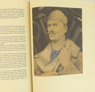 [Lewis, Sinclair. (1885–1951)] Wood, Grant. (1891–1942) "Main Street" - Signed by WOOD