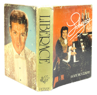 Liberace [Wladziu Valentino Liberace]. (1919–1987) "Liberace: An Autobiography" Signed with a Drawing of a Piano