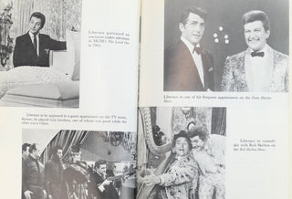 Liberace [Wladziu Valentino Liberace]. (1919–1987) "Liberace: An Autobiography" Signed with a Drawing of a Piano