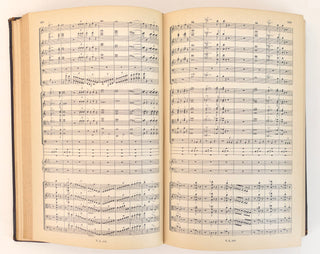 Liszt, Franz. (1811–1886) [Mitropoulos, Dimitri. (1896–1960)] "Symphonische Dichtungen für grosses Orchester" (3 Volumes) - EX-DIMITRI MITROPOULOS