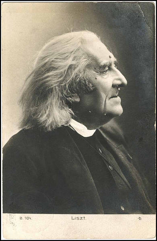 Liszt, Franz. (1811–1886) Autograph Letter to the Venetian Music Professor Ugo Bassani