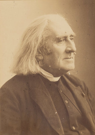 Liszt, Franz. (1811–1886) Signed Cabinet Card Photograph